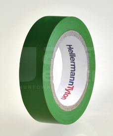 HTAPE-FLEX15-15x10-PVC-GN zielony Taśma izolacyjna