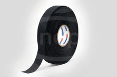 HTAPE-PROTECT300-PET-BK czarna Taśma techniczna tkaninowa