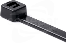 GL250-PA11W-BK 252x4,8 czarny UV Opaska kablowa
