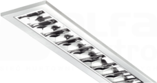 LINEA 114W G5 G/K OPAL IP20 biały Oprawa świetlówkowa