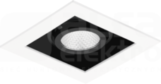 KARDO MINI 1x COB 8,5W/840 620lm biały/czarny Oprawa LED