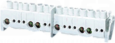 KG PN 02 PE+N 2x(3x25+5x4mm2) Zacisk śrubowy