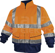PHVES pomarańczowy fluo-granatowy S Bluza ostrzegawcza PANOSTYLE HV
