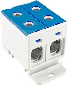 ZGX 50MM2 2x50 NIEBIESKA Złączka na szynę TH