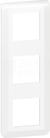 M45 3x2M biały Ramka pionowa