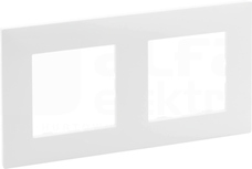 NILOE STEP biały Ramka podwójna