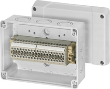 RK 9109 WK 4/U 1,5-4mm2 IP65 szary Puszka do inst.wewn.