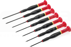 7-elem. Zestaw śrubokrętów precyzyjnych