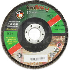 fi125mm Tarcza tnąca do stali cyrkonowa