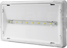 EXIT S ECO LED 3W 1h SE 310lm AT IP65 biała Oprawa awaryjna 1-zadaniowa autotest