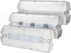 HELIOS IP65 ECO LED 3,2W 320lm 3m 1h SE Oprawa awaryjna 1-zadaniowa przyc.testu