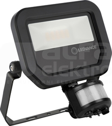 FLOODLIGHT PFM 10W/840 1200lm S SYM IP65 czarny Naświetlacz LED z czujnikiem ruchu