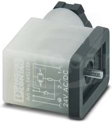SACC-VB-3CON-M16/B-1L-SV 110V Wtyk zaworowy