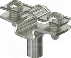 ASG 732 10 A2 Obejma dystansowa z gwintem M6