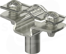 ASG 732 10 A4 Obejma dystansowa z gwintem M6