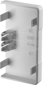 GK-E53100LGR (106x56x22) RAPID45-2 Końcówka cz.szary