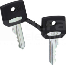 ZBG455*DLON.WYL.BEZPIECZ., P KOMPLET 2KLUCZY NR 455 DO