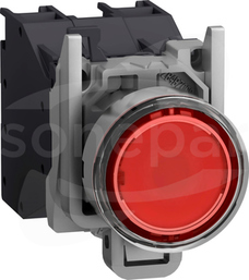 XB4BP483BM5GEX czerwony silikonowa 24 240V Przycisk do stref zagrożonych wybuchem