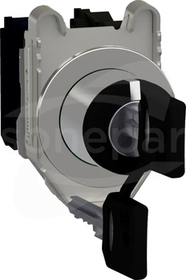 XB4FG03 FI30.5 klucz 455  odryglowanie kluczem 2NO Przycisk zlicowany