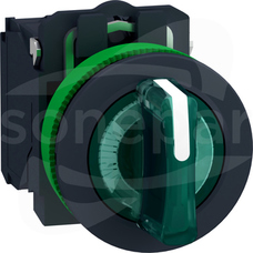 XB5FK133M5 zielony FI30  230-240VAC 1NO+1NC Przełącznik  zlicowany