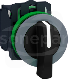 XB5FJCUST02 Płaski Ssw Long Handle 2 Poz 1No Cp Przycisk