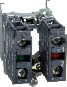 ZB4BZ105 MOCOWANIE ZACISKI S KORPUS (PODST+ZESTYKI) NO+NC