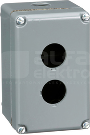 9001KY2 2 otwory aluminium Obudowa