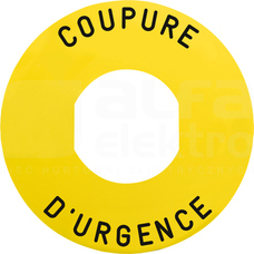 ZBY9160 COUPURE D'URGENCE Akcesoria