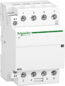 ICT 40A 4NO 220/240VAC 50Hz Stycznik modułowy