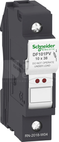 DF101PV 10X38 1P 1000VDC PODSTAWA BEZPIECZNIKOWA
