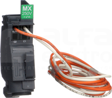 NSXm MX 208-277VAC/DC Wyzwalacz podnapięciowy z okablowaniem