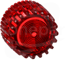 9001R7 czerwona dla przycisku podświetlanego 30mm Nakładka