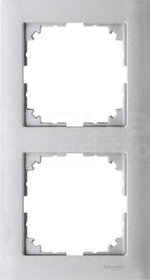 MERTEN M-PURE aluminium Ramka 2-krotna