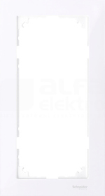MERTEN M-PURE biały active Ramka 2-krotna bez poprzeczki