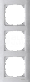 MERTEN M-PURE aluminium Ramka 3-krotna