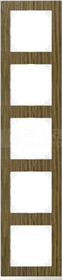 MERTEN M-PURE DECOR dąb Ramka 5-krotna