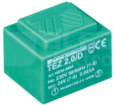 TEZ 2,0/D 230/12V Transformator zalew.żywicą