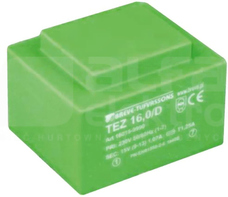 TEZ 16,0/D 230/12V Transformator zalew.żywicą