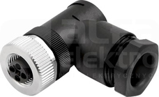 AB-C4-M12FAT-PG11 M12 4P Wtyk żeński kątowy