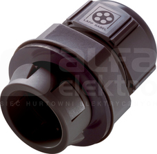 SKINTOP CLICK M12 IP68 DŁAWNICA czarny