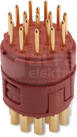 EPIC SIGNAL M23 KIT A3 N 17E SLM (1) M23 17P Wtyk żeński prosty