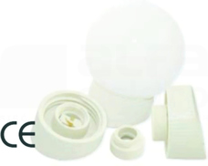 WOSS-60 E27 IP20 podstawa Oprawa porcelanowa skośna