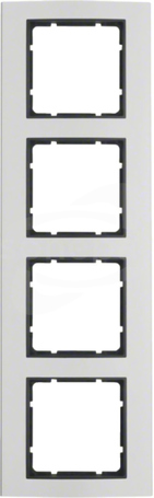 B.3 aluminium/antracyt Ramka 4-krotna
