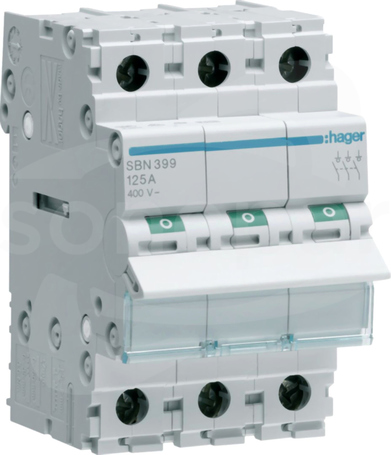 SBN399 125A 3P 400V Rozłącznik modułowy