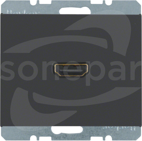 K.1 antracyt mat Gniazdo HDMI