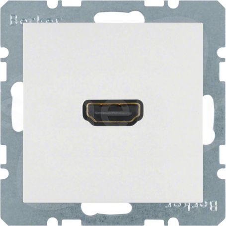 S.1/B.3/B.7 GLAS śnieżnobiały połysk Gniazdo HDMI