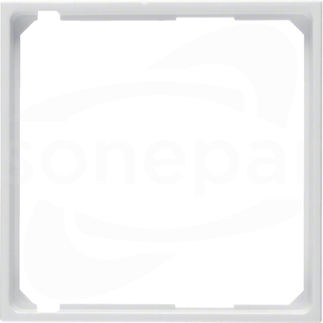 S.1/B.3/B.7 GLAS śnieżnobiały połysk Pierścień oddzielający płytki/el.centr.