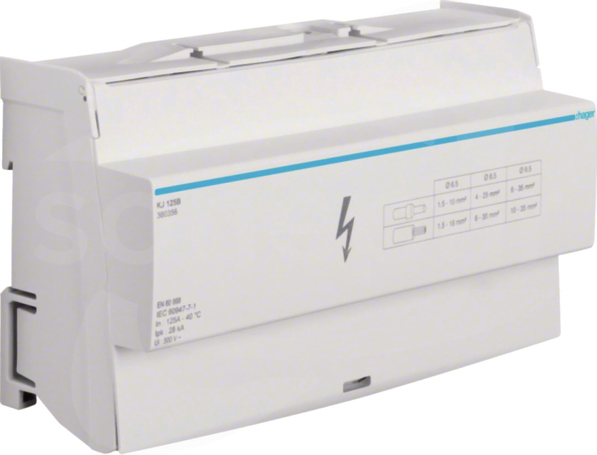 KJ125B 125A 4P Blok rozdzielczy