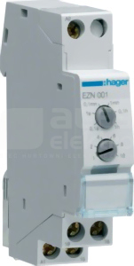 EZN001 12-48VDC/12-230VAC 1P Przekaźnik czasowy opóźn.zał
