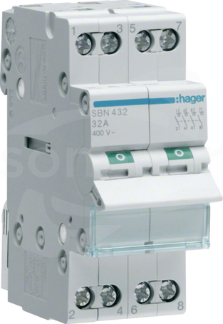 SBN432 32A 4P 400V Rozłącznik modułowy